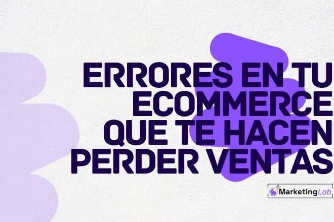Errores comunes en ecommerce que te hacen perder ventas