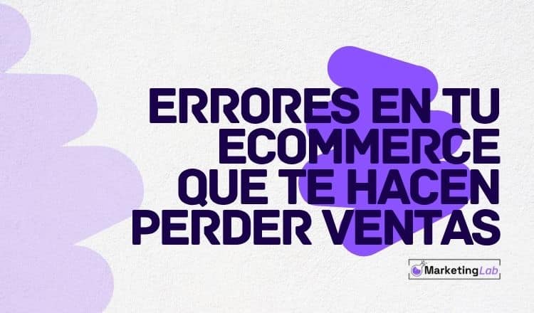 Errores comunes en Ecommerce